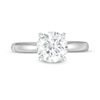 Thumbnail Image 3 of 1-1/2 CT. Certified Lab-Created Diamond Solitaire Engagement Ring in 14K White Gold (F/VS2)