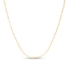 Thumbnail Image 0 of 2.1mm Paper Clip Chain Choker Necklace in Hollow 14K Gold - 16"