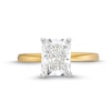 Thumbnail Image 3 of 2 CT. Certified Radiant-Cut Lab-Created Diamond Solitaire Engagement Ring in 14K Gold (F/VS2)