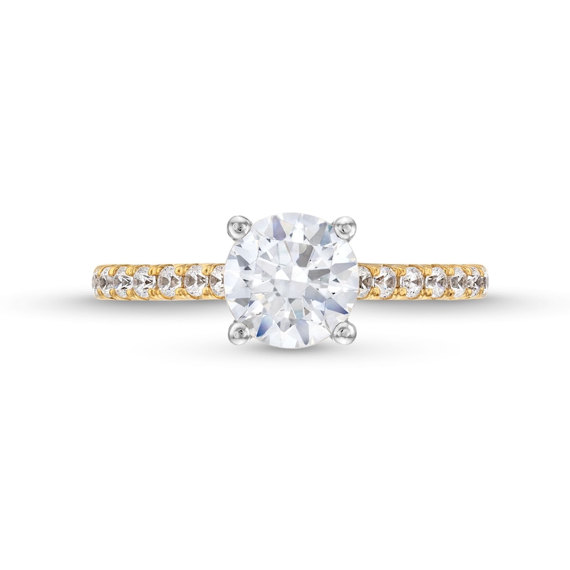 1-7/8 CT. T.W. Certified Lab-Created Diamond Engagement Ring in 14K Gold (F/VS2)