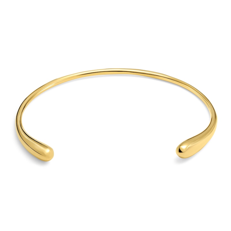 Zales x SOKO Double Dash Choker Necklace in Brass with 24K Gold Plate