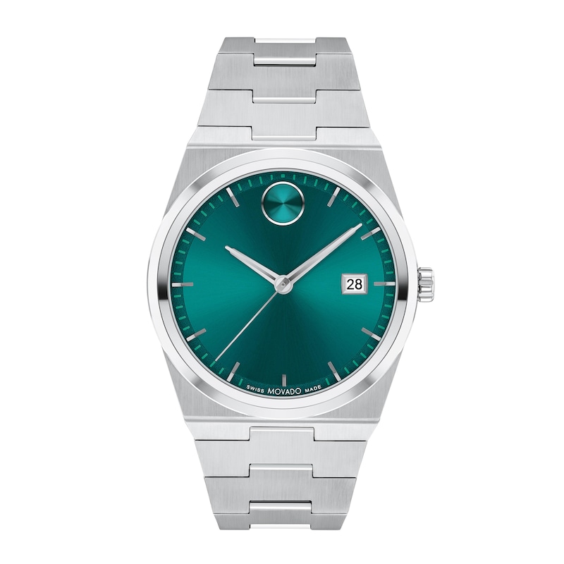 Men's' Movado Bold® Quest Watch with Dark Green Dial (Model: 3601222)