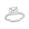 Thumbnail Image 0 of 3-1/3 CT. T.W. Certified Lab-Created Diamond Engagement Ring in 14K White Gold (F/VS2)