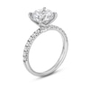 Thumbnail Image 2 of 3-1/3 CT. T.W. Certified Lab-Created Diamond Engagement Ring in 14K White Gold (F/VS2)