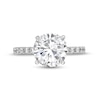 Thumbnail Image 3 of 3-1/3 CT. T.W. Certified Lab-Created Diamond Engagement Ring in 14K White Gold (F/VS2)